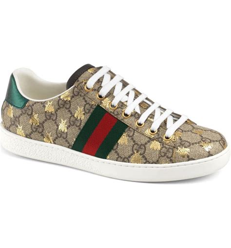 gucci bee sneakers for women|Gucci new ace sneakers women's.